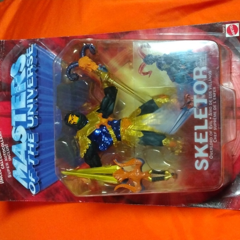 2001 Mattel MOTU Skeletor figure